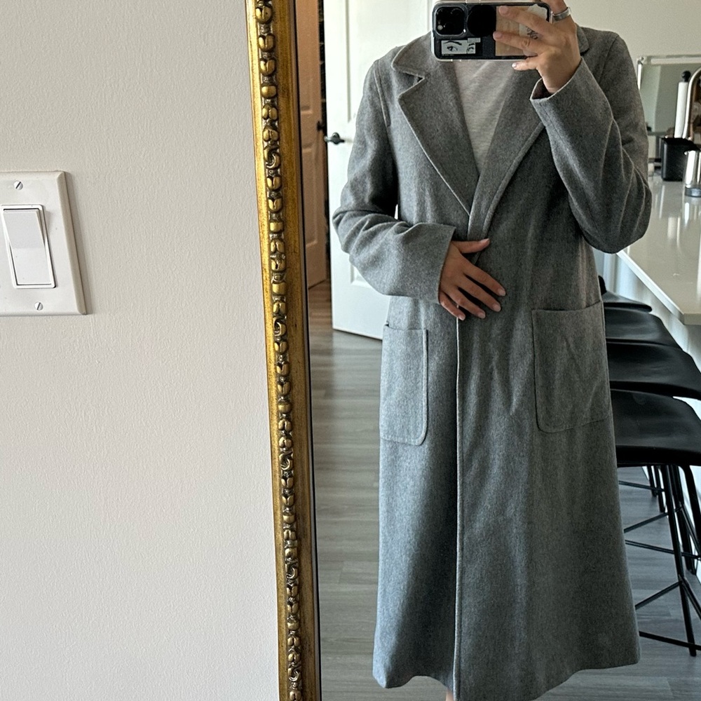 Helene London wool coat